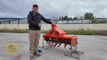 Почвофреза 1GQN-140 широкие пластины