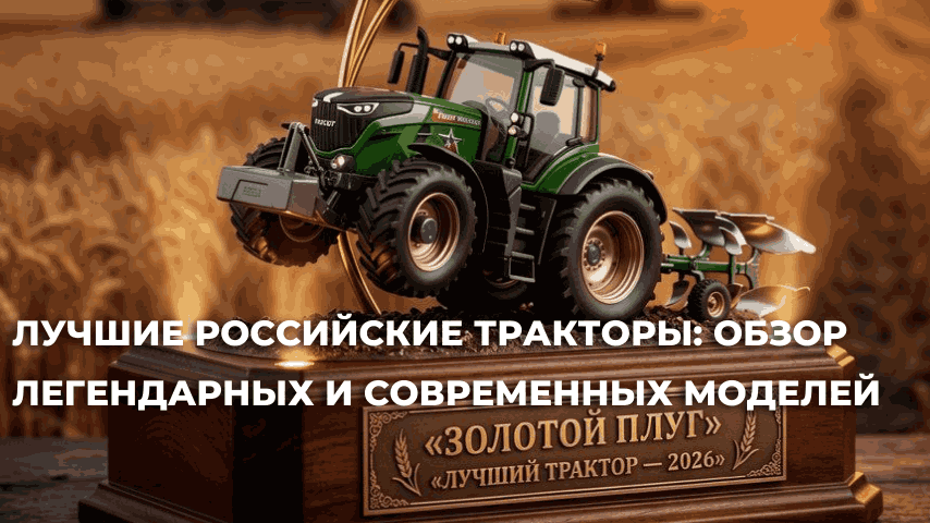 Лучшие российские тракторы: обзор легендарных и современных моделей